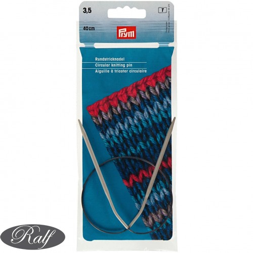 Andrele circulare aluminiu, 40 cm - 3,50 mm - Prym 211245